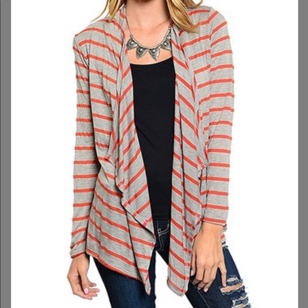 Open cardigan